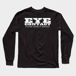 Eye Contact Long Sleeve T-Shirt